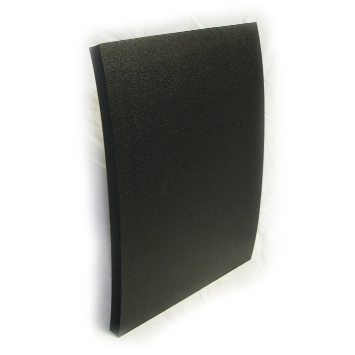 321-055: Black Foam Push Pad for Front Plate (3/4" x 16.5" x 12.5")
