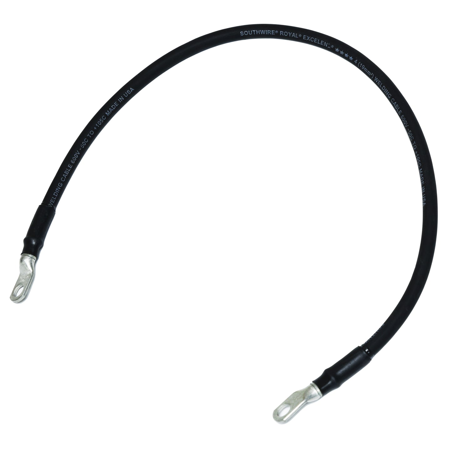 502-266: Cable, 4 GA Black 21"