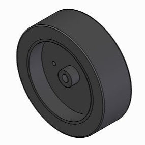 316-011: Tire, Solid Rubber Black 14 x 4 (each)