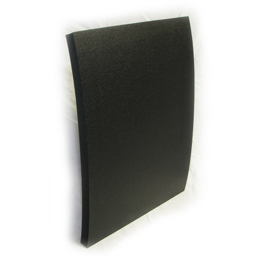 321-055: Black Foam Push Pad for Front Plate (3/4" x 16.5" x 12.5")
