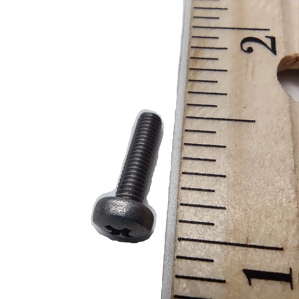 400128: Screw M3 x 12 (for CH5 & CH2 Handsets)