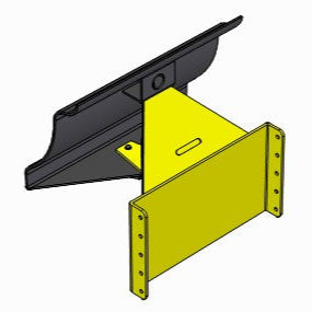 502-096: Push Pad Assy. complete (RED)