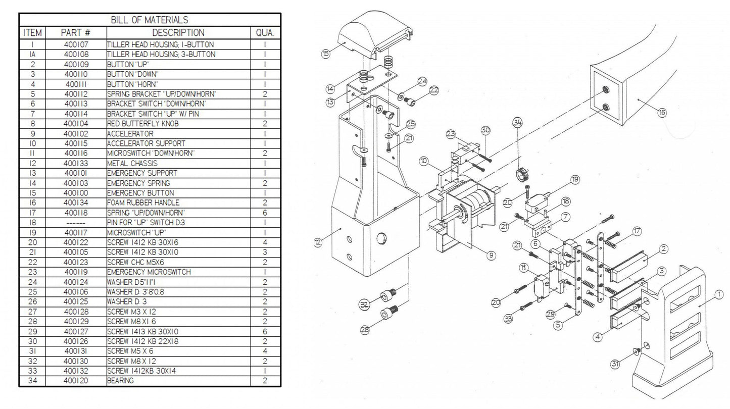 400133: Metal Chassis (for CH5 & CH2 Handsets)