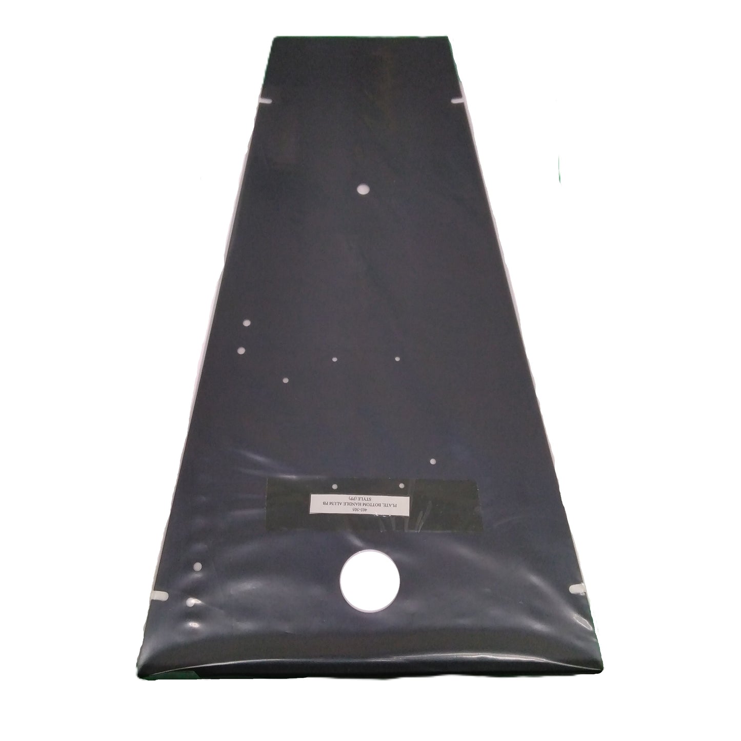 403-505: PLATE, BOTTOM HANDLE ALUM PB STYLE (PP)